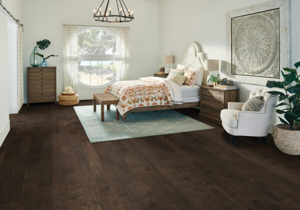 Engineered Hardwood HydroBlok Forager Brown Room Scene